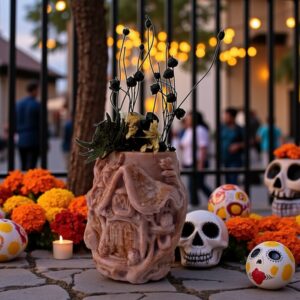 Bougie maison féerique